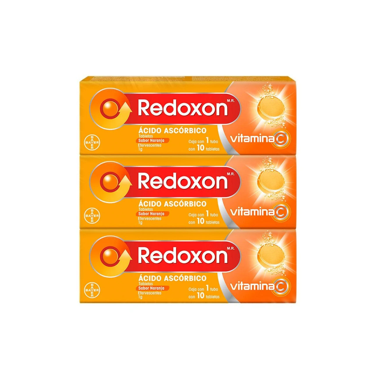 VITAMINA C REDOXON (3 PIEZAS)