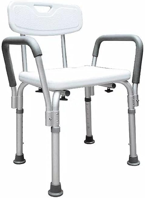 Silla Ducha Plegable con Descansabrazos Abatible Super Confort