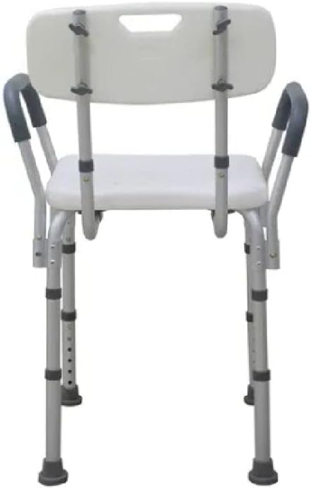 Silla Ducha Plegable con Descansabrazos Abatible Super Confort