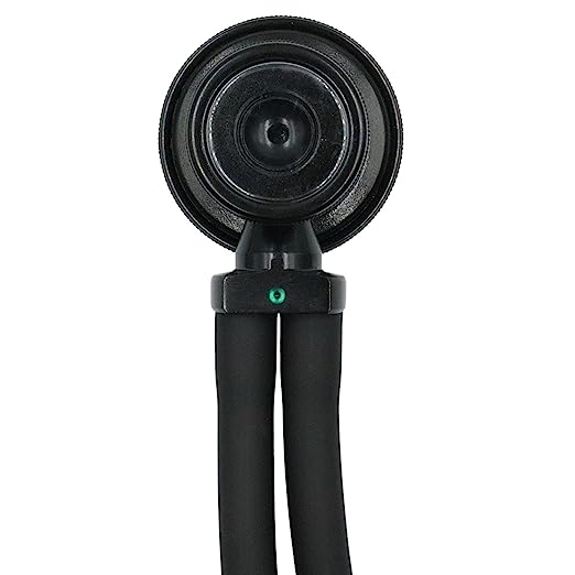 Estetoscopio Rappaport 2 Mangueras Campana Duplex / Negro Ninja