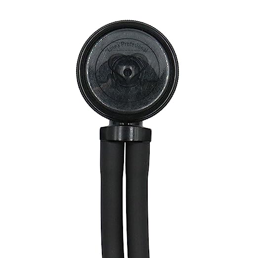 Estetoscopio Rappaport 2 Mangueras Campana Duplex / Negro Ninja