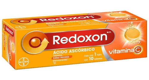 ÁCIDO ASÓRBICO REDOXON VITAMINA C SABOR NARANJA