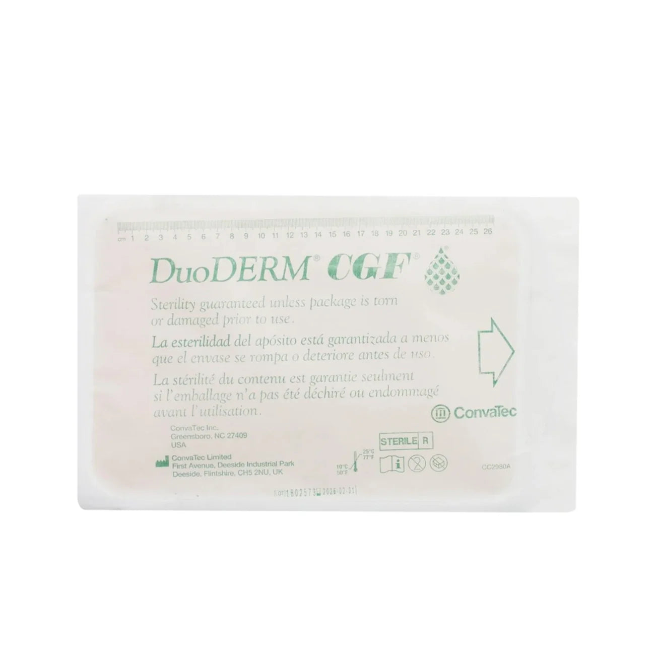 DUODERM HIDROCOLOIDE CGF