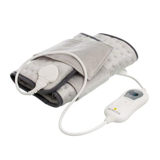 COJIN ELECTRICO LUMBAR GRIS