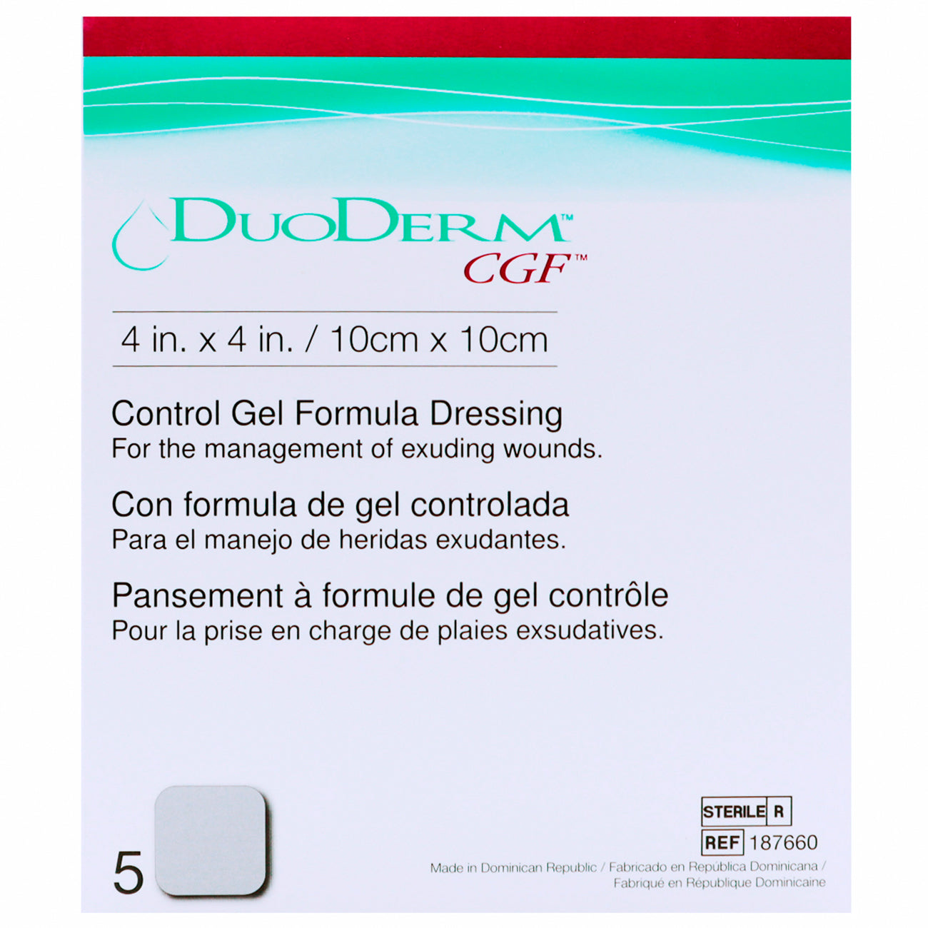 DUODERM HID CGF S/BORDES