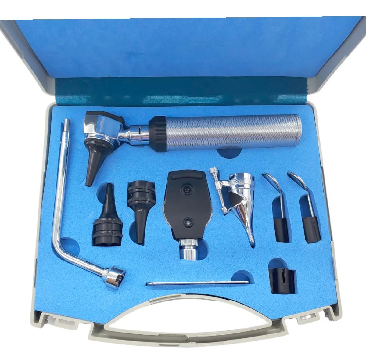 ESTUCHE DIAGNOSTICO LUZ LED FIBRA OPTICA