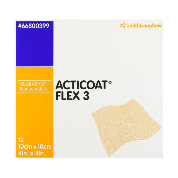 ACTICOAT FLEX 3 APOSITO ANTIMICROBIANA PLATA