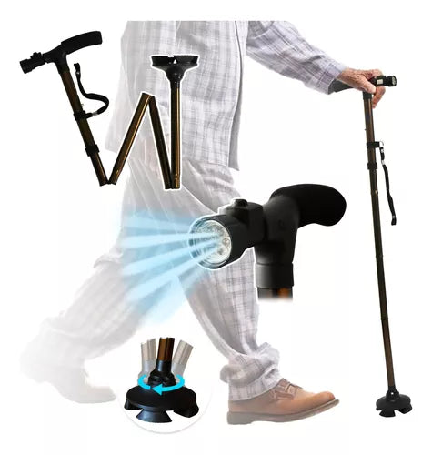 BASTON LUCES PLEGABLE