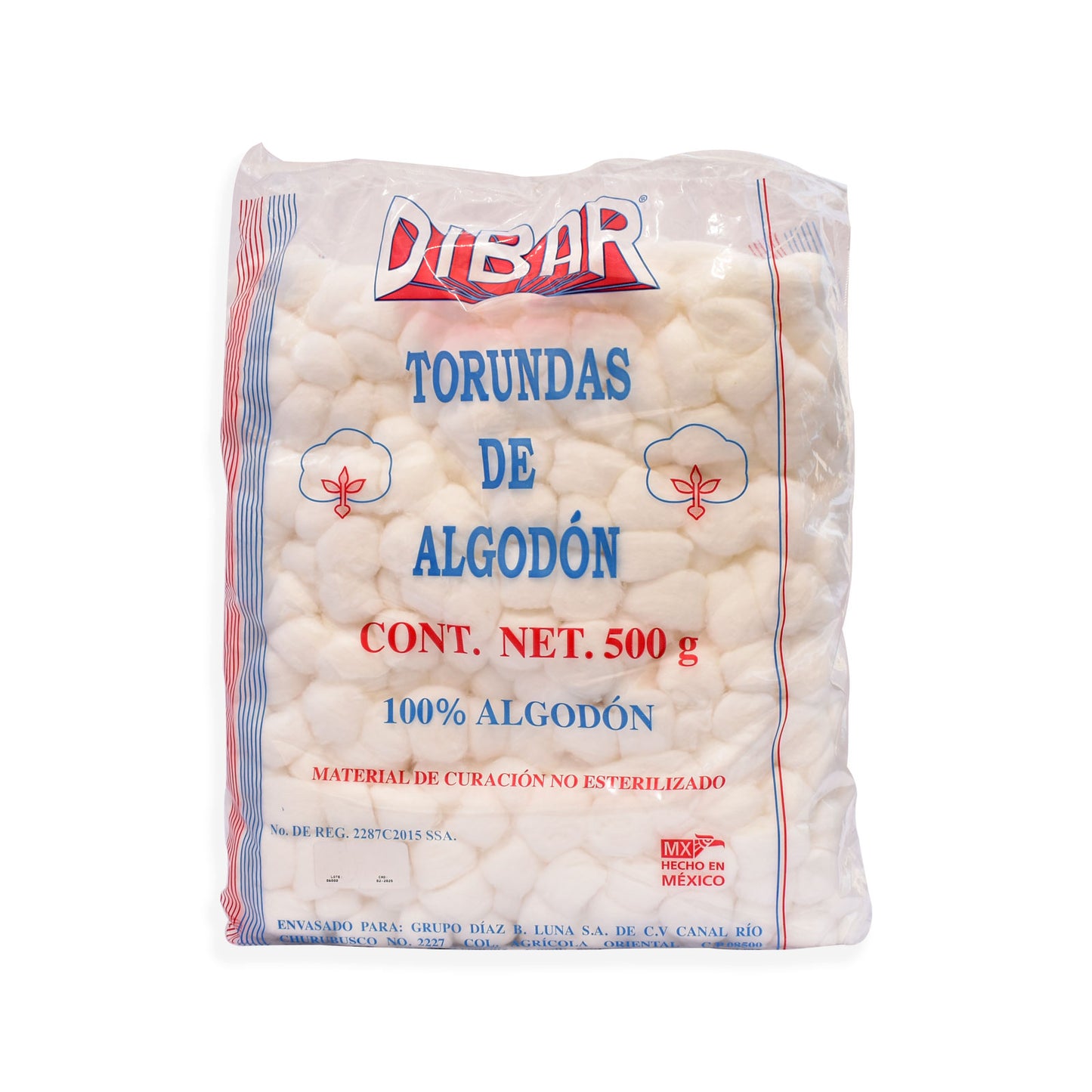 TORUNDA ALGODON 500 Grs