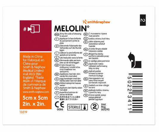 MELOLIN 5x5CM APÓSITO ESTÉRIL ABSORBENTE 66974940