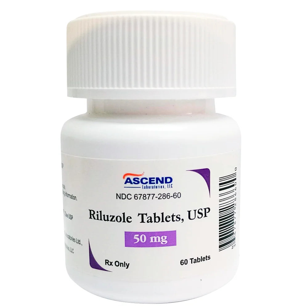 RILUZOL 50MG C/60 TABS ASCEND