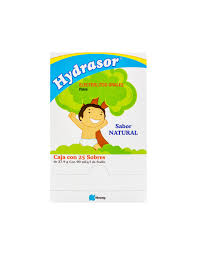 ELECTROLITOS EN POLVO SOBRE 27.9G | SABOR: NATURAL (HYDRASOR)