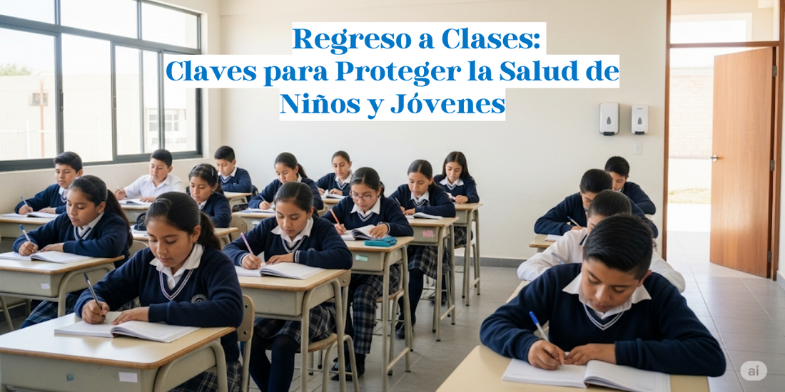 Regreso a Clases: Claves para Proteger la Salud de Niños y Jóvenes