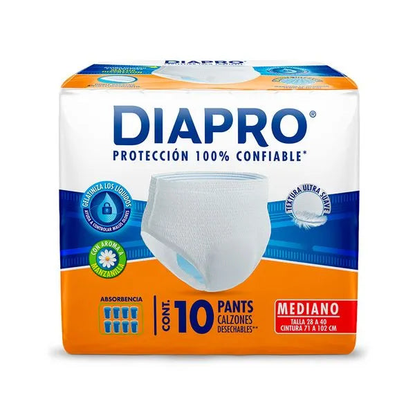 CALZON DIAPRO C/10 PIEZAS MED