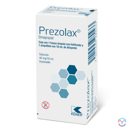 OMEPRAZOL INY 40MG/10ML (PREZOLAX)