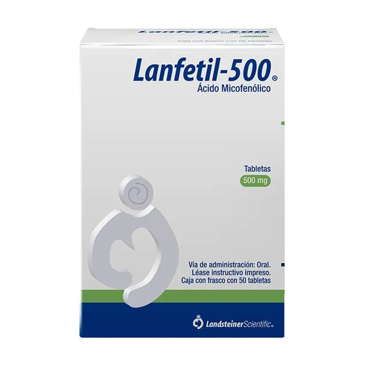 ACIDO MICOFENOLICO 500 MG TAB (LANFETIL)