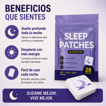 PARCHES PARA SUEÑO PROFUNDO