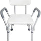 Silla Ducha Plegable con Descansabrazos Abatible Super Confort
