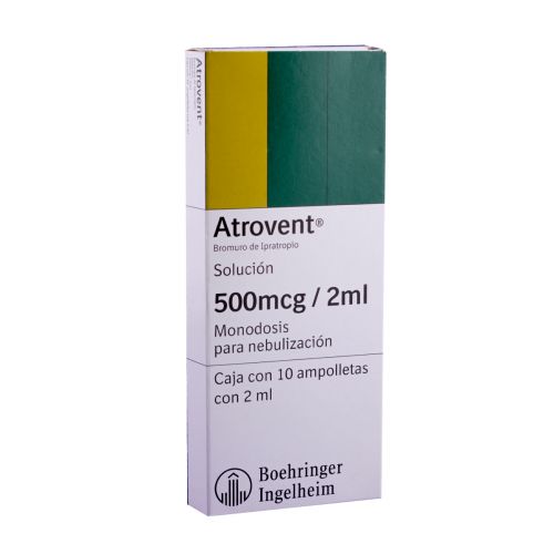 ATROVENT 500MCG SOL 10X2ML