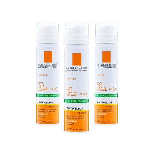 PROTECTOR SOLAR EN SPRAY ANTHELIOS FP50 (3 PIEZAS)