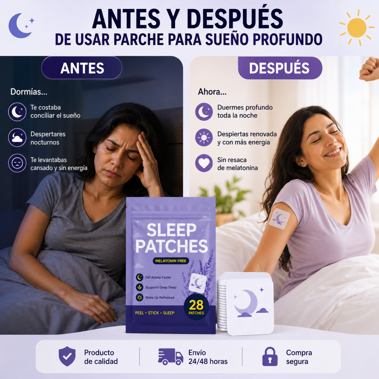 PARCHE PARA SUEÑO PROFUNDO