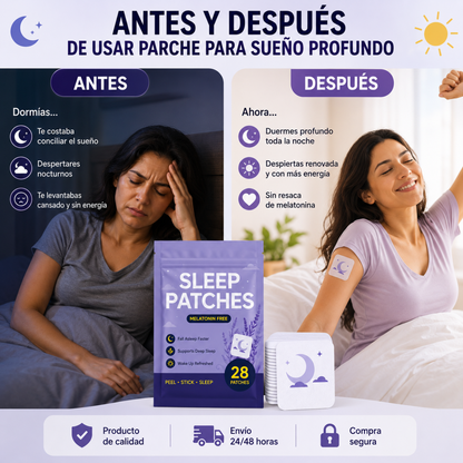 PARCHES PARA SUEÑO PROFUNDO
