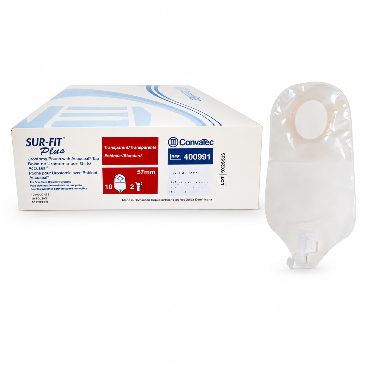BOLSA UROSTOMIA VAE TRANS 57MM 400991
