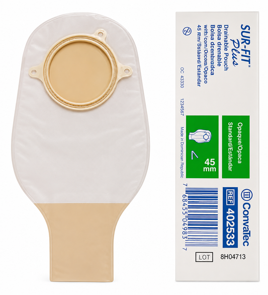 BOLSA COLOSTOMIA DREN 45MM OPACA 402533