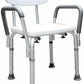 Silla Ducha Plegable con Descansabrazos Abatible Super Confort
