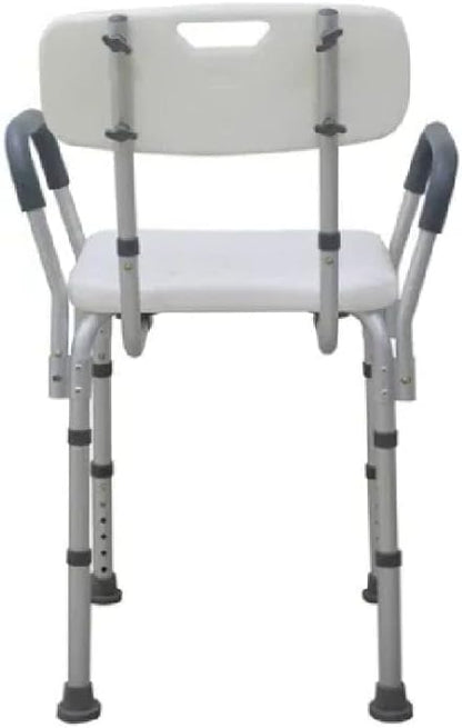 Silla Ducha Plegable con Descansabrazos Abatible Super Confort