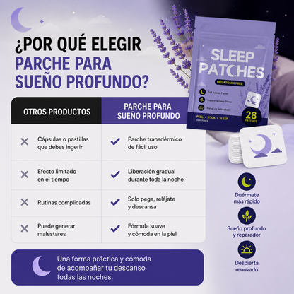 PARCHES PARA SUEÑO PROFUNDO
