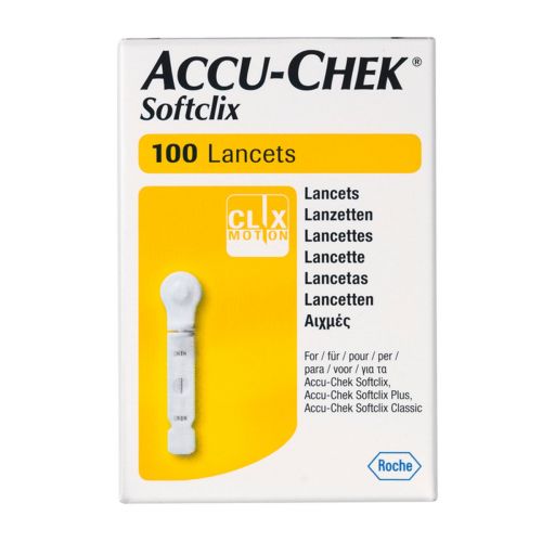 LANCETAS ACUCHEK SOFTCLIX 100 PZ