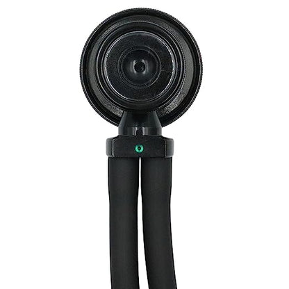 Estetoscopio Rappaport 2 Mangueras Campana Duplex / Negro Ninja