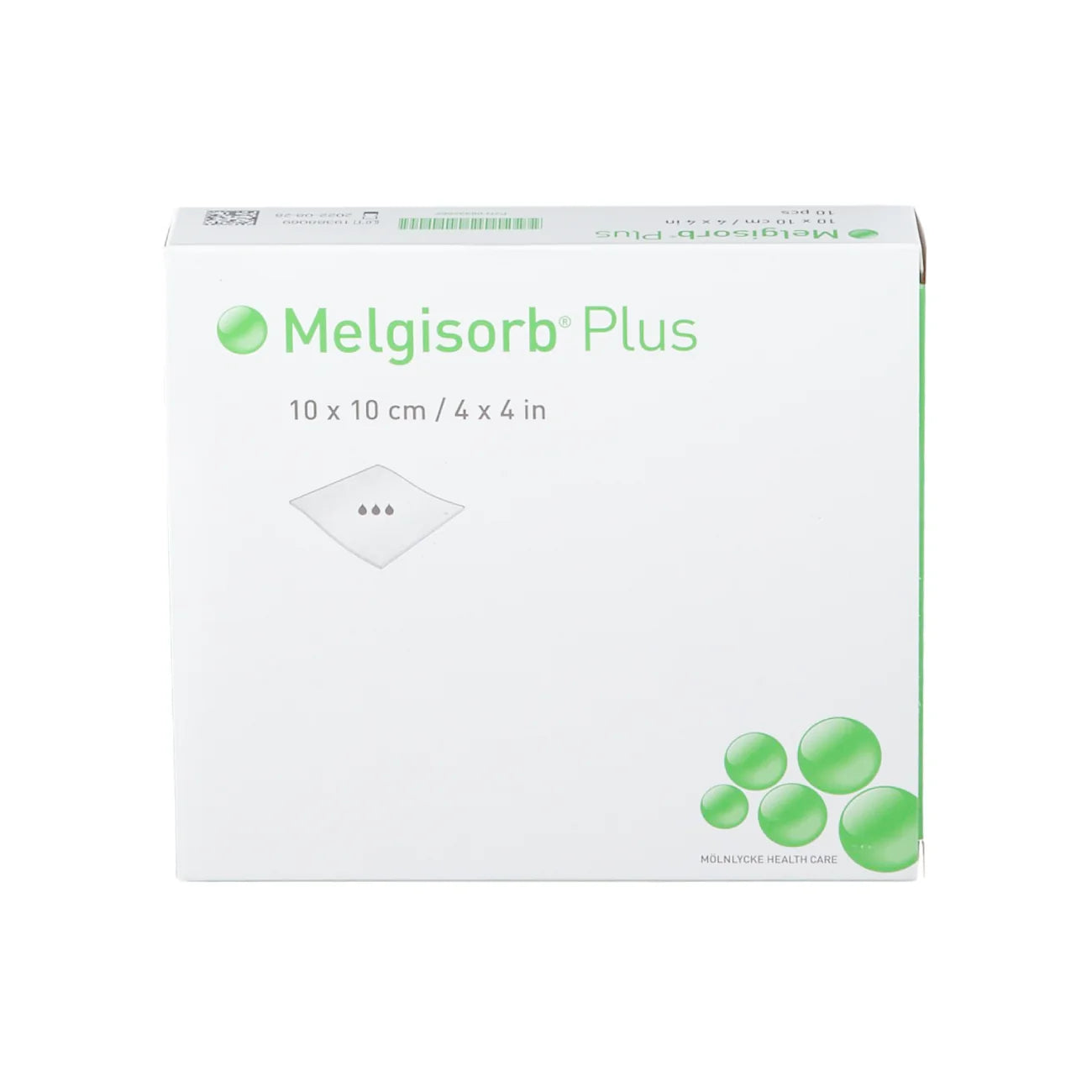 MELGISORB PLUS 10X10CM