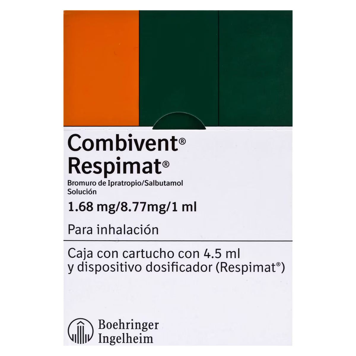 COMBIVENT RESPIMAT INHALADOR 1.68 MG
