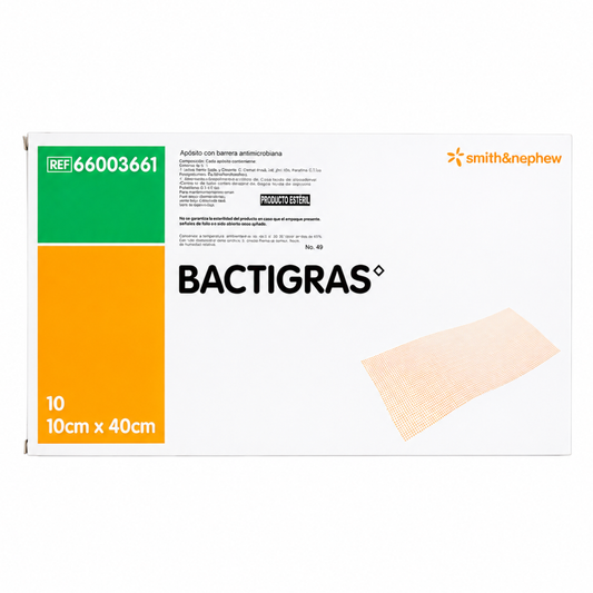 BACTIGRAS 10x40CM GASA PARAFINADA