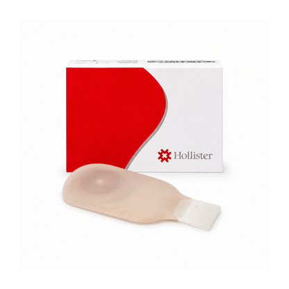 BOLSA COLOSTOMIA 8531 PLANA REC:64 mm ULTRA TRANSPARENTE CON MARCO ADHESIVO FLEXTEND