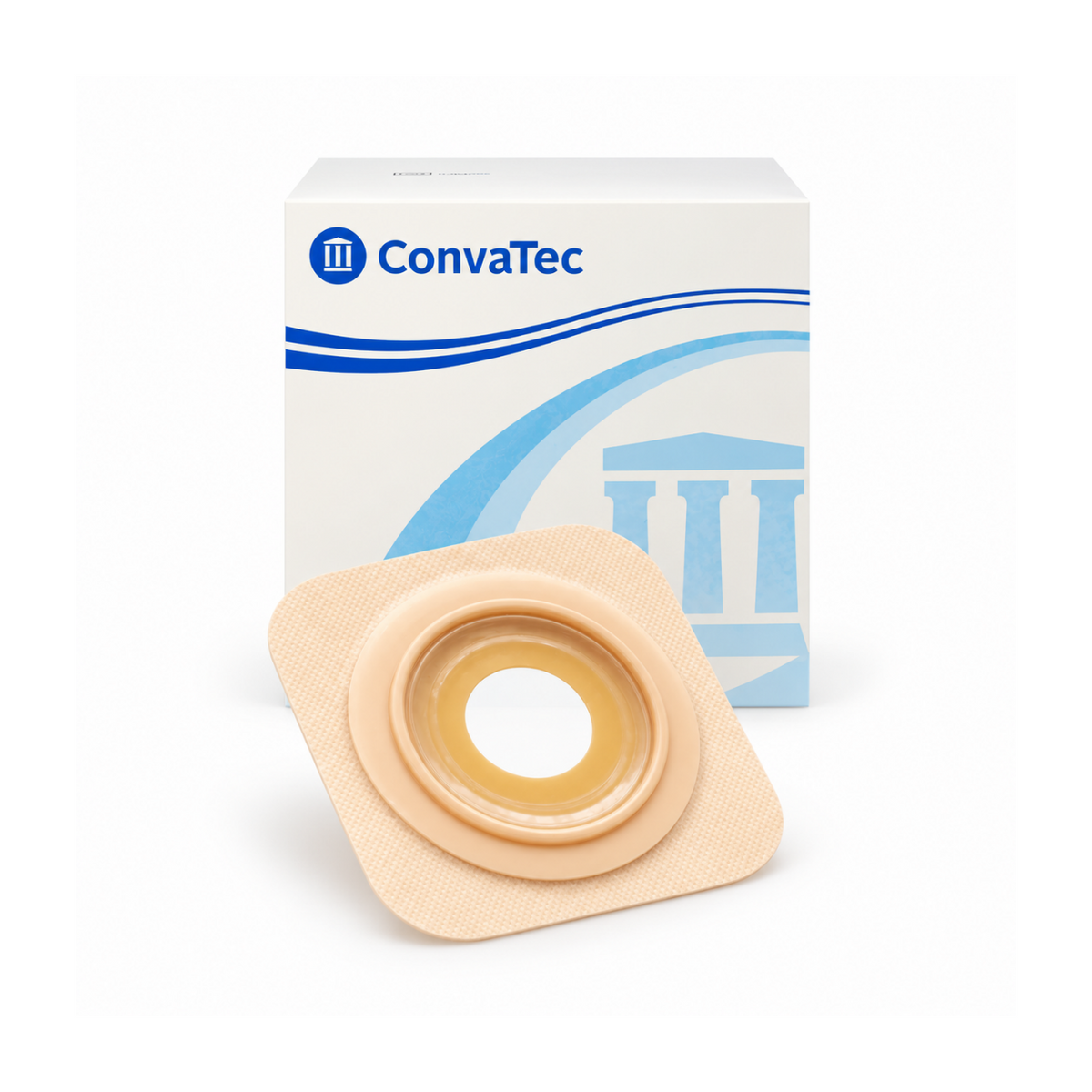 Placa 125264 Plana Flexible Recortable Stomahesive SUR-FIT Natura Aro 45 mm