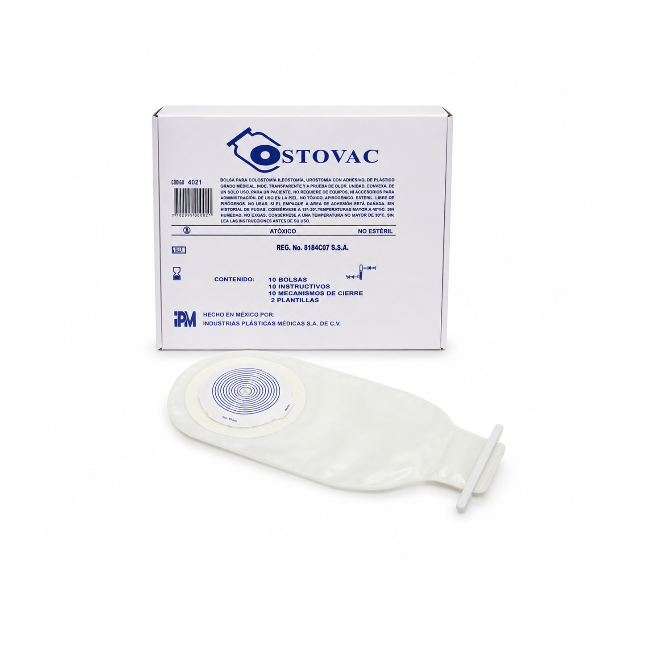 BOLSA COLOSTOMIA 4021 PARA ADULTO