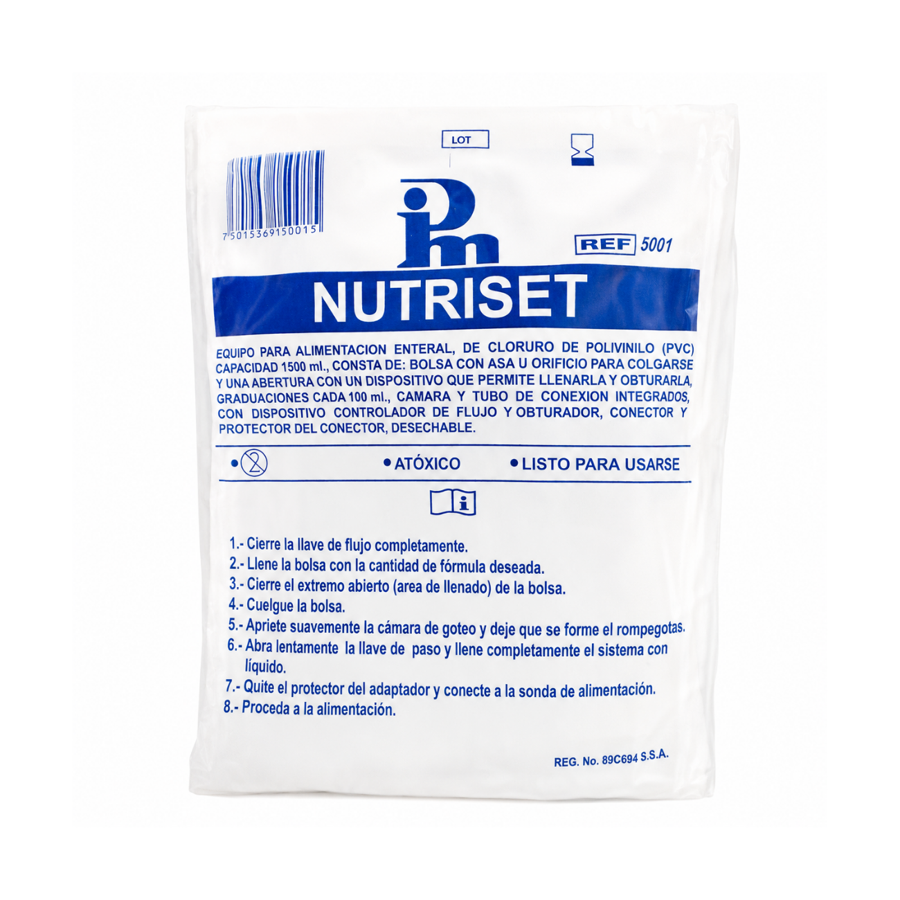 BOLSA ALIMENTACION | TAMAÑO: 500 ml / REF: 5002