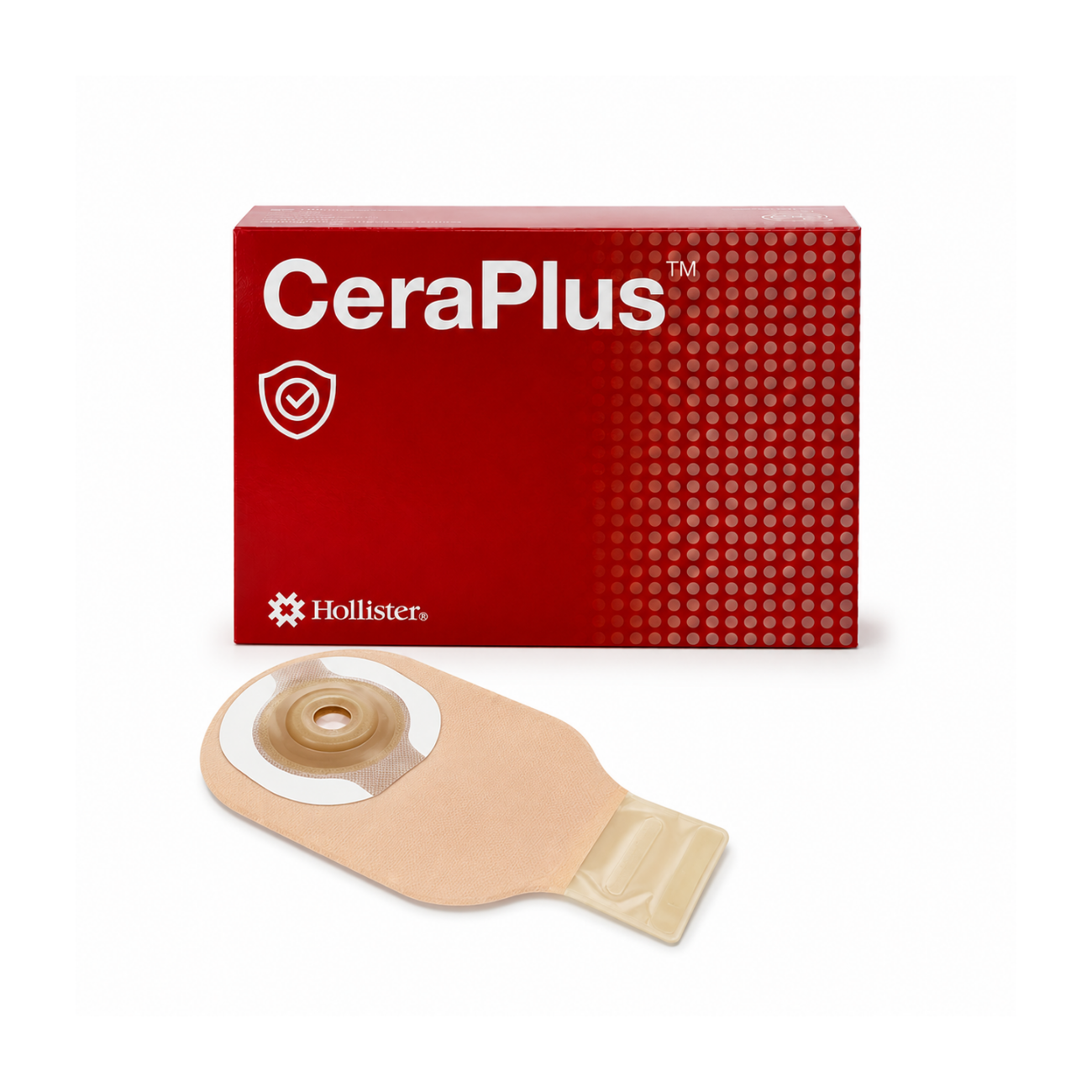 BOLSA COLOSTOMIA 8992 DE UNA PIEZA CONVEXA PRECORTADA CON FILTRO CON MARCO ADHESIVO PREMIER MEDIDA:22mm