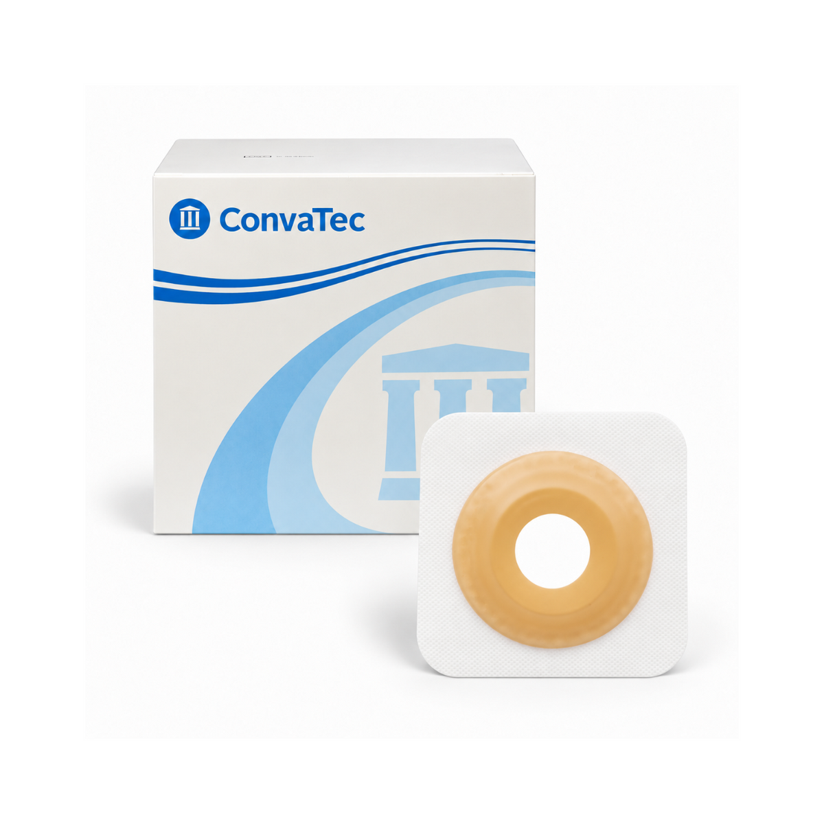 Placa 413184 Convexa Precortada Durahesive SUR-FIT Natura Aro 45 mm Abertura 35 mm