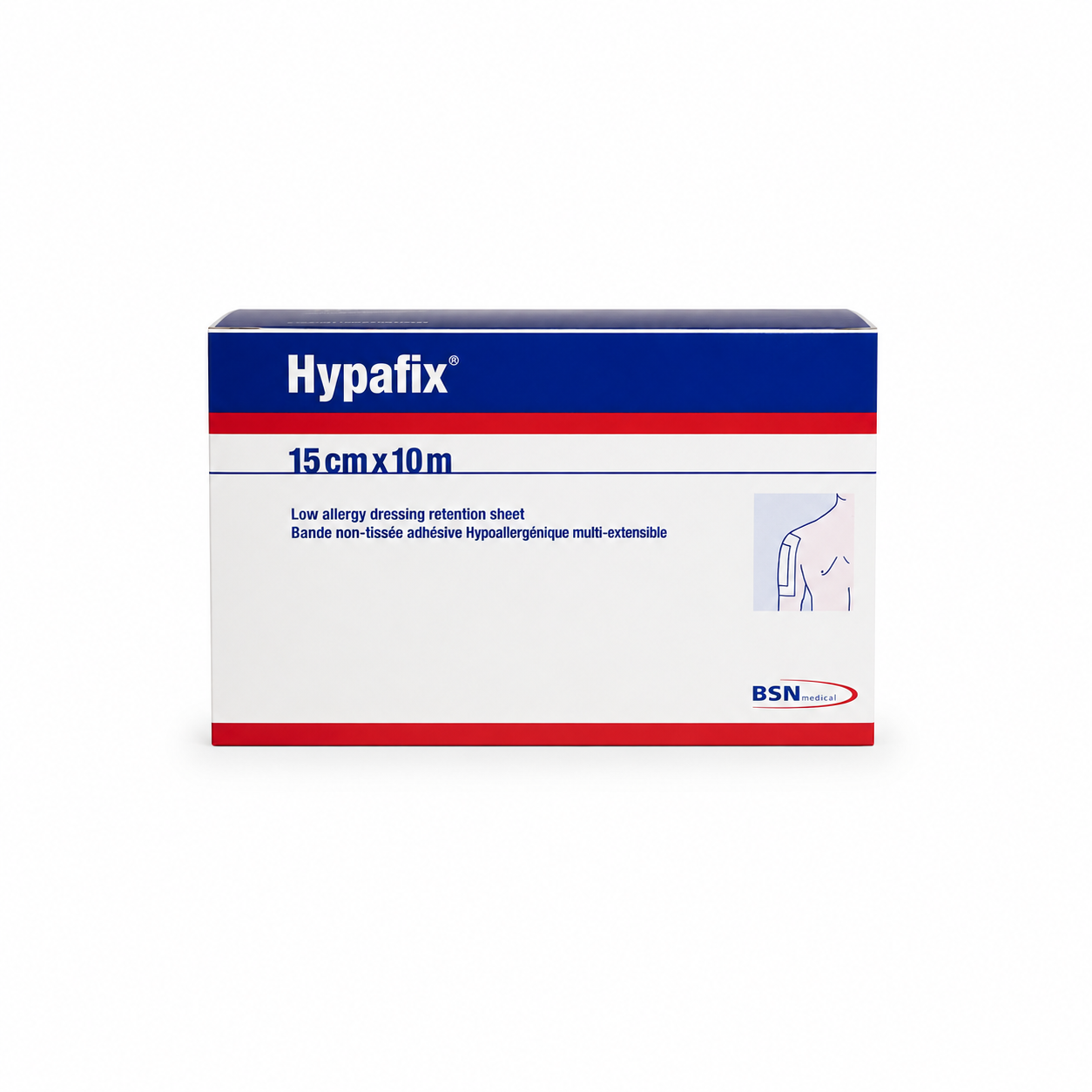 HYPAFIX TRANSPARENTE 10CMX10M