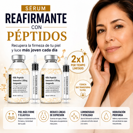 SÉRUM REAFIRMANTE CON PÉPTIDOS