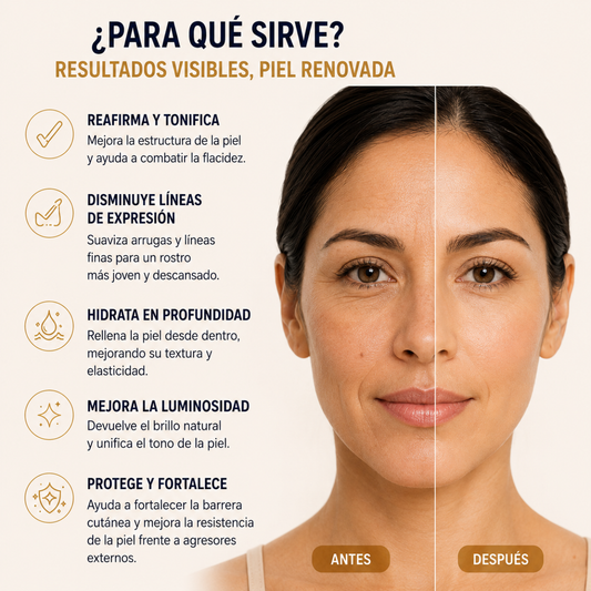 SÉRUM REAFIRMANTE CON PEPTIDOS