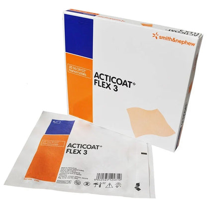 ACTICOAT FLEX 3 APOSITO ANTIMICROBIANA PLATA