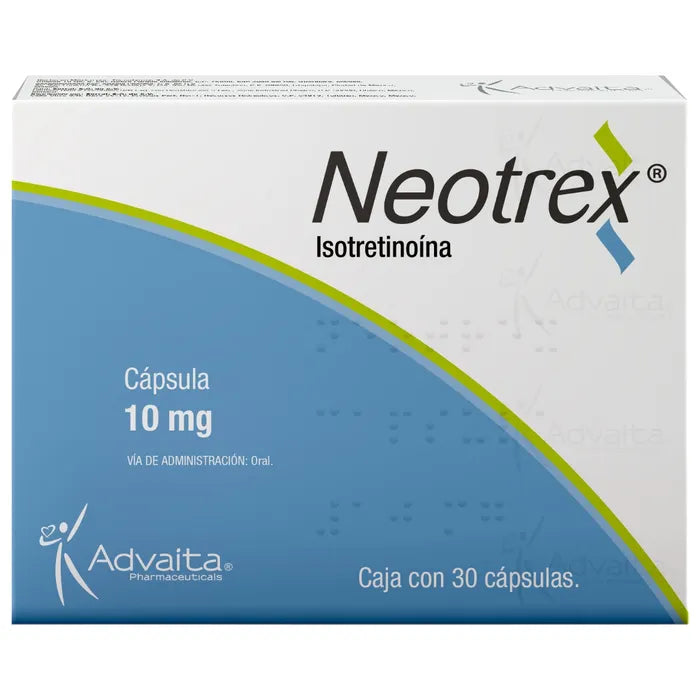 NEOTREX 10MG 30CAP (ISOTRETINOINA)
