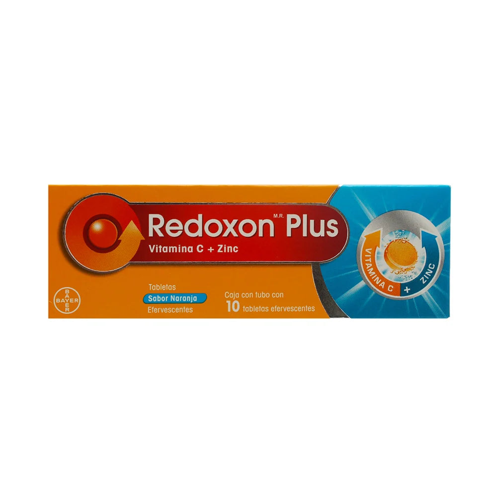 REDOXON PLUS EFERV 1G NJA CPR 10 (VITAMINA C/ZINC)