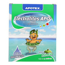 ELECTROLITOS APO EN POLVO SOBRE 28.3G | SABOR: LIMON