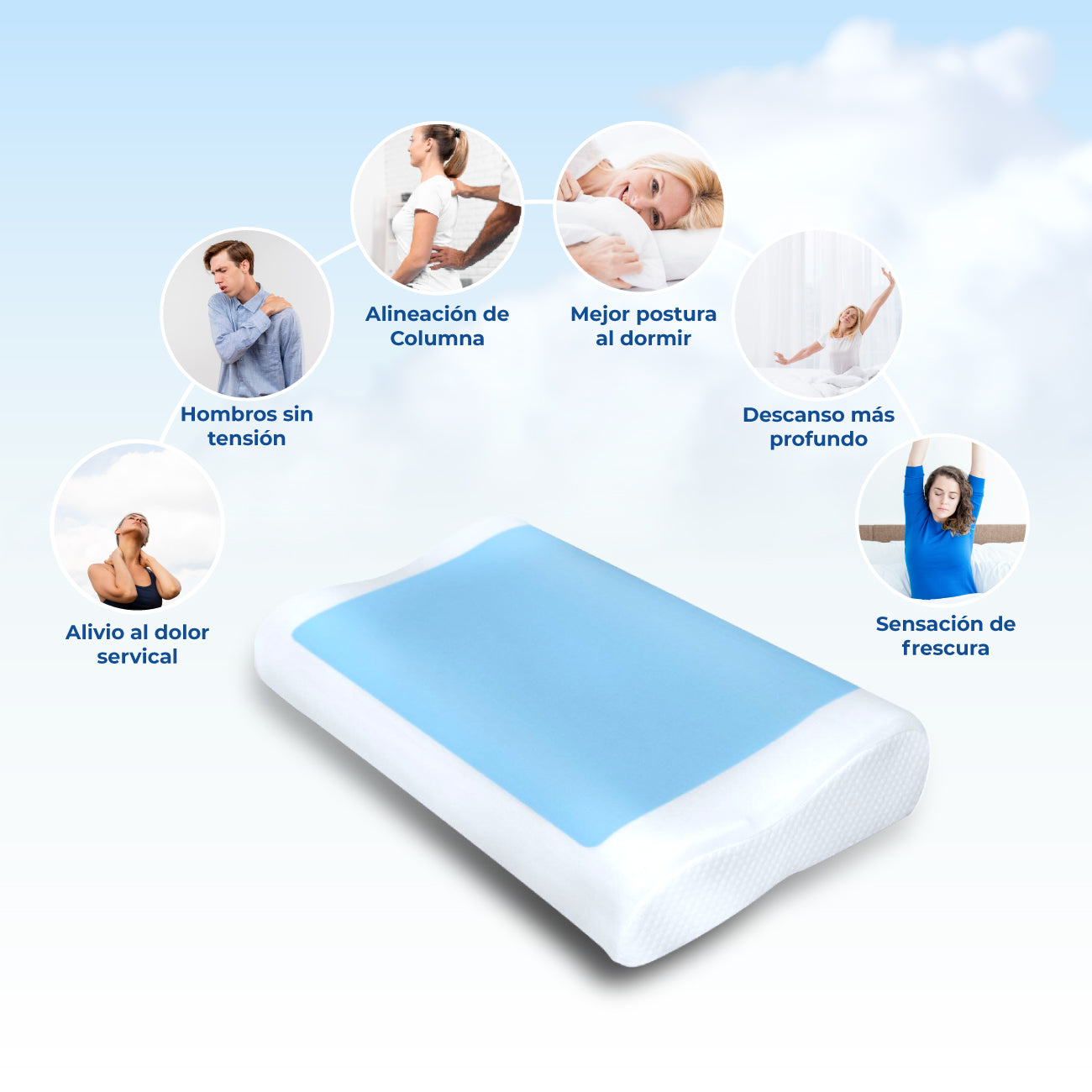 ALMOHADA DE GEL BENESTA